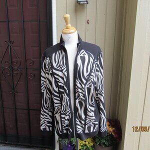 #544  NEW WOMAN'S TRIBAL JACKET BY CHICO'S  (SIZE XL)